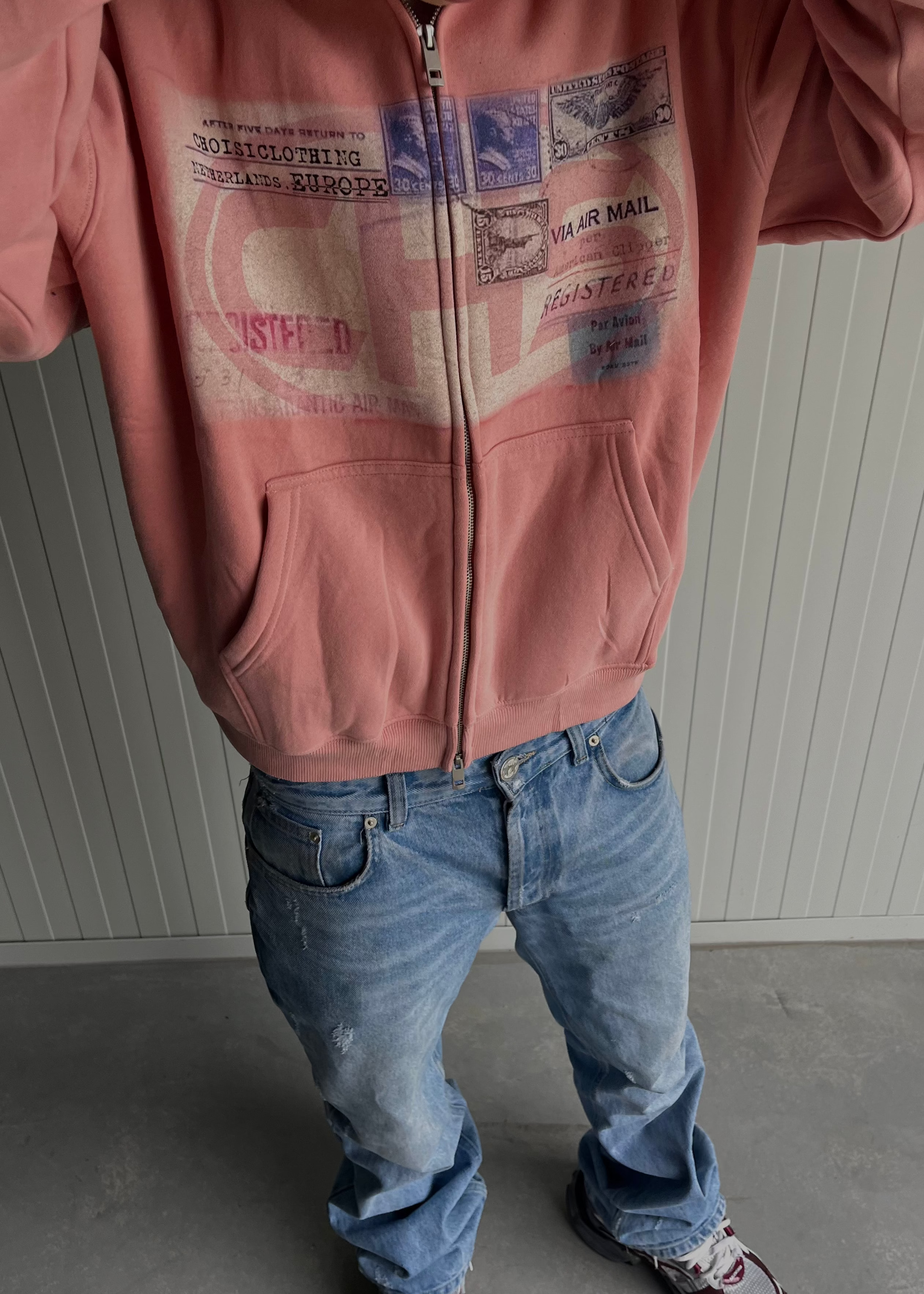 "CHS LETTER" Zip ups